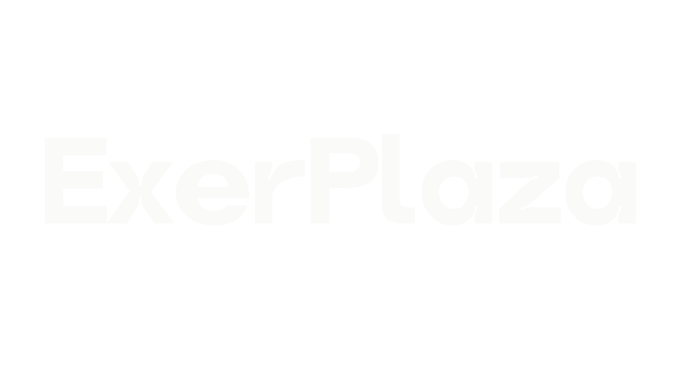 ExerPlaza Dark Gray Logo